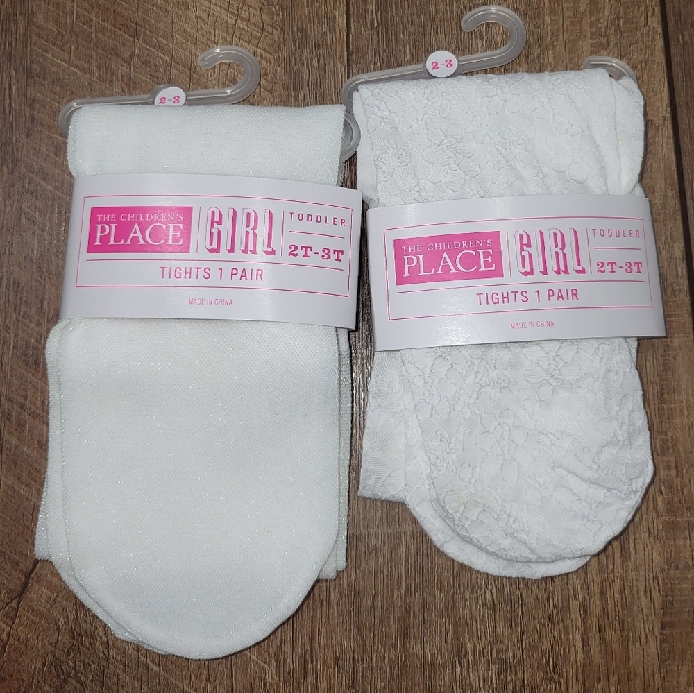 The Children's Place Girls Tights ( 2 Pairs )